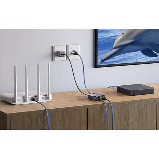 Ugreen Gigabites Ethernet Elosztó Adapter NW301 (1x2) - 6