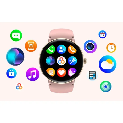 Zeblaze Lily 2 okosóra (rózsaszín) - 16