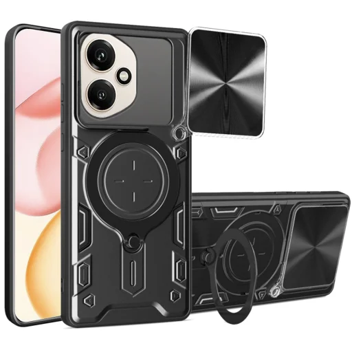  Honor 400 Fekete Techsuit CamGuard Pro tok - 1