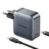 Vention 2x USB-C, 2x USB-A, (100W/100W/30W/30W) hálózati töltő (szürke) USB-C-USB-C kábellel (1m) (fekete) thumbnail