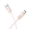 HOCO kábel USB A - Lightning 2,4 A X114 1 m rózsaszín