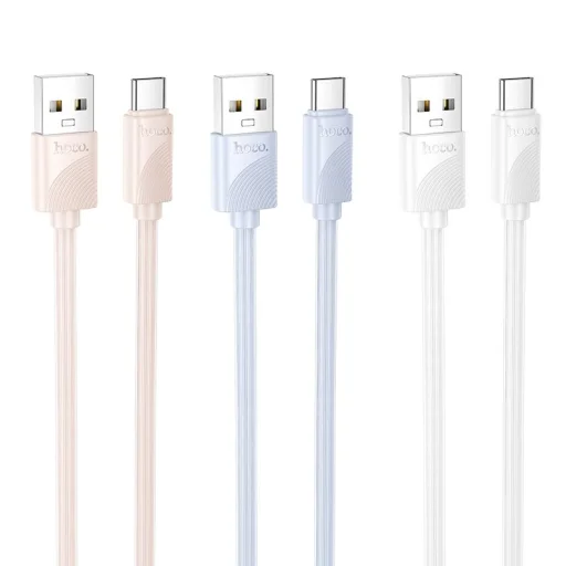 HOCO kábel USB A - Lightning 2,4 A X114 1 m rózsaszín - 3