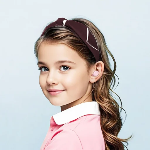 HOCO vezeték nélküli fülhallgató bluetooth TWS gyerekeknek EW111 rózsaszín - 5