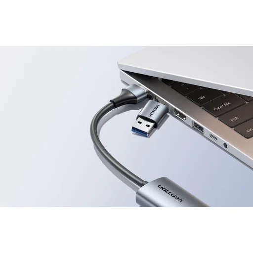 USB-A + USB-C to Gigabit Ethernet Adapter Vention 0.15m - 9