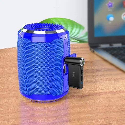 HOCO vezeték nélküli autós vevő AUX E58 fekete - 7