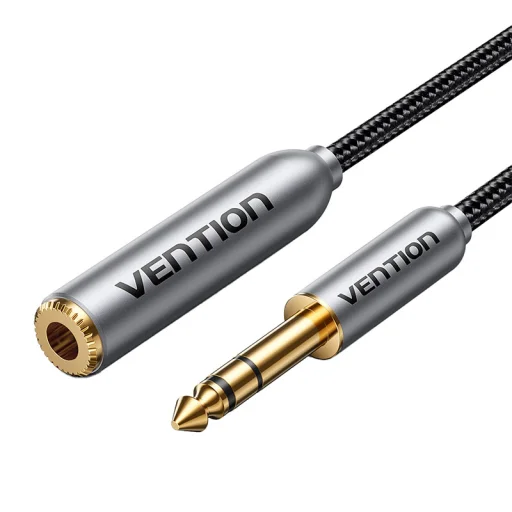 Audio kábel 6,35 mm-es férfi-női Vention 1m - 2