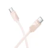HOCO Type-C - Type-C 3A 60W X114 1 m rózsaszín thumbnail
