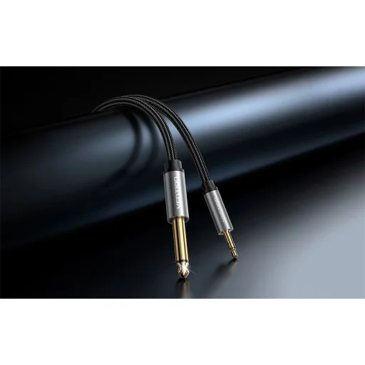 Audio kábel 3.5mm férfi - 6.35mm férfi Vention BCYHJ 5m - 6