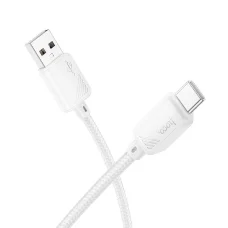 HOCO kábel USB A-ról Type C-re 3A X113 1 m fehér