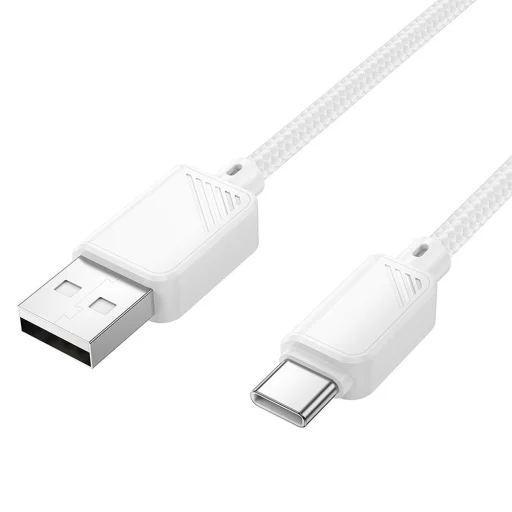 HOCO kábel USB A-ról Type C-re 3A X113 1 m fehér - 2