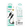Hoco USB-A - USB-C kábel 3A 2 m fekete thumbnail