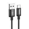 Hoco USB-A - USB-C kábel 3A 2 m fekete