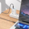 USB C - USB C kábel Hoco 3A 60W 2 m fekete thumbnail
