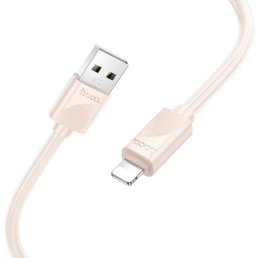 HOCO kábel USB A - Lightning 2,4 A X114 1 m rózsaszín - 1