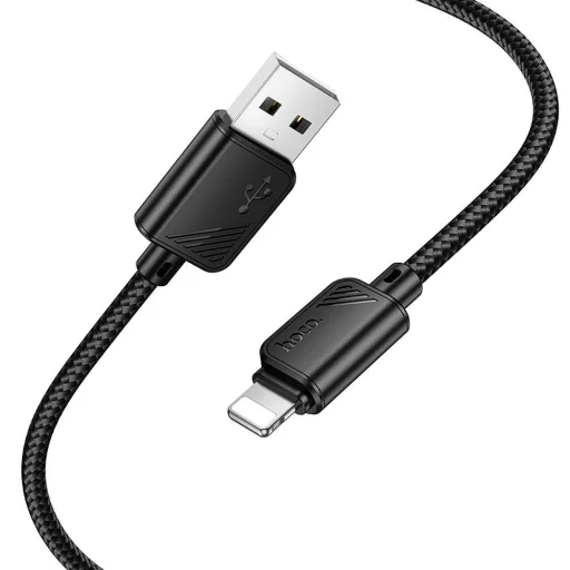 HOCO kábel USB A - Lightning 2,4A X113 1 m fekete - 2