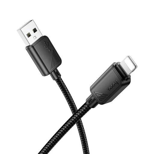 HOCO kábel USB A - Lightning 2,4A X113 1 m fekete - 1