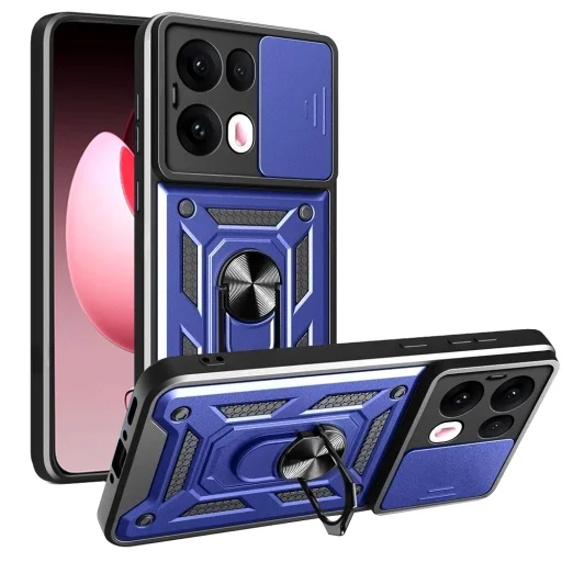 Techsuit - CamShield sorozat - Oppo A5 Pro 4G / A5 Pro 5G - Kék tok - 1