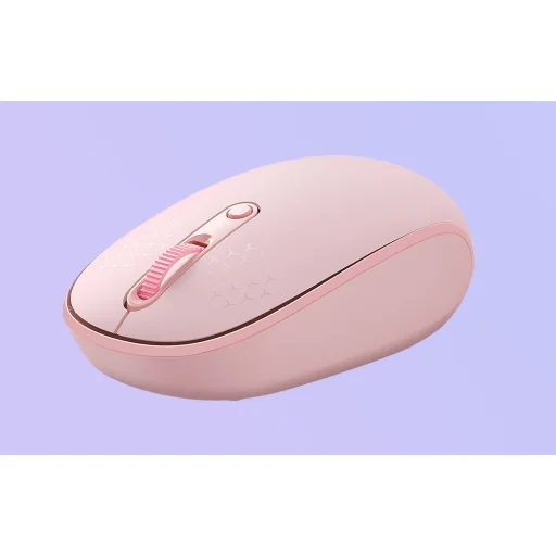 Baseus F01B vezeték nélküli egér, Tri-mode 2.4G BT 5.0 1600 DPI (rózsaszín) - 11