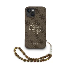 Guess PU 4G Metal Logo Strap iPhone 15 tok
