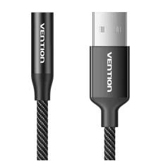 USB egyportos külső hangkártya Vention Gome 1m (Fekete)