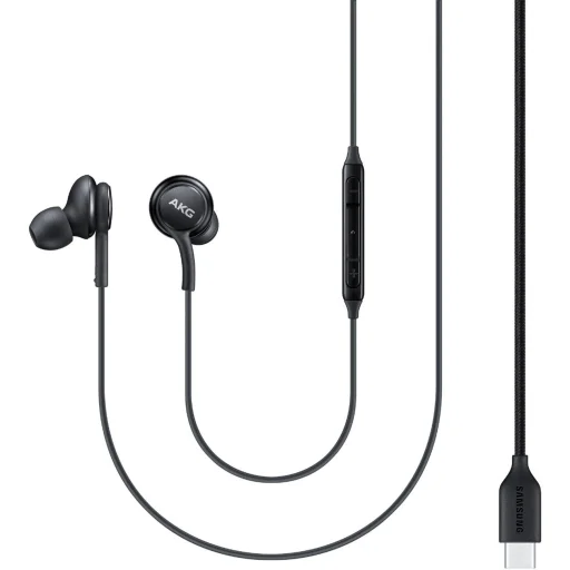 Samsung EO-IC100BBE USB-C Sztereó Hi-Fi Vezetékes Fülhallgató (OOB Tömeges - Csere csomagolás) - Fekete - 2