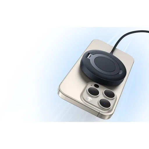 Töltőállvány 15W Baseus Simple Mini4 (fekete) - 11