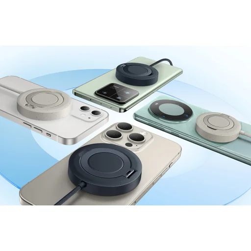 Töltőállvány 15W Baseus Simple Mini4 (fekete) - 15