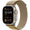 Apple Watch Ultra2 v2 Cellular 49mm Natural Titanium Case with Tan Alpine Loop - Large thumbnail