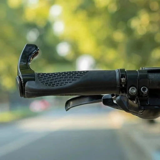 Rockbros BT1007B kerékpár tartó szett kormányvéggel - Fekete - 12