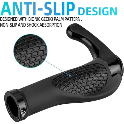 Rockbros BT1007B kerékpár tartó szett kormányvéggel - Fekete - 13