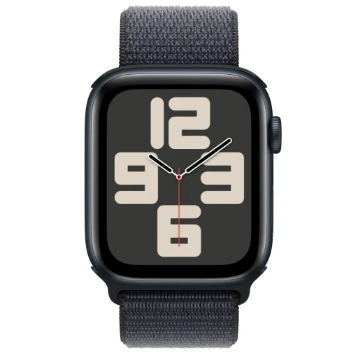 Apple Watch SE2 v3 GPS 44mm Midnight Alu Case with Ink Sport Loop - 2