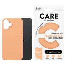  iPhone 16 Plus 6.7" Peachy CARE by PanzerGlass Fashion fliptok MagSafe 1391 tok
