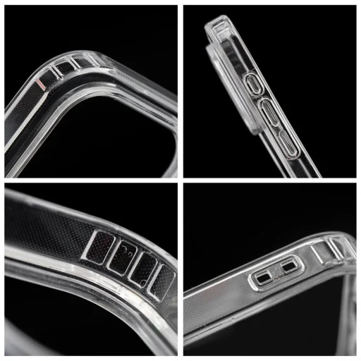 Színes Gyűrűs Drop Glue Mag Tok kompatibilis MagSafe-fel IPHONE 16 PRO-hoz, szürke tok - 3