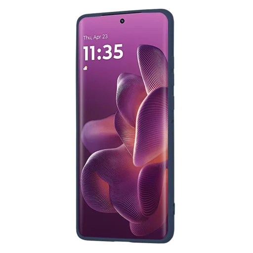  Techsuit - SoftFlex - Motorola Edge 60 Pro - Tengerészkék tok - 2