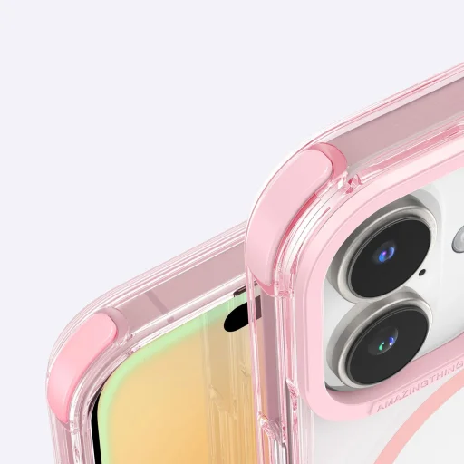 AmazingThing Omni Mag tok iPhone 16 - Sötét rózsaszín tok - 8