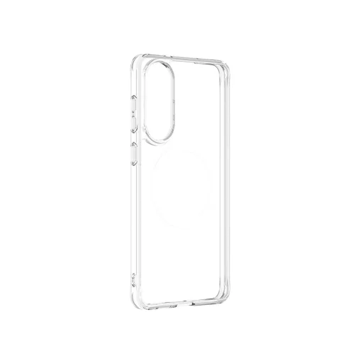 AmazingThing Minimal Mag Tok mágneses gyűrűvel Samsung Galaxy S25 Edge készülékhez - Átlátszó - 4