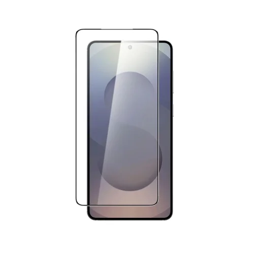 AmazingThing Radix Teljes Edzett Üveg Fekete Kerettel Samsung S25 Edge üvegfólia - 1