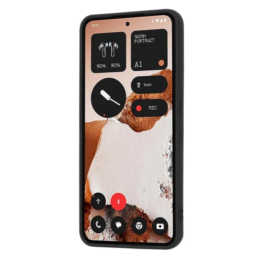  Techsuit - SoftFlex - Nothing CMF Telefon 2 Pro - Fekete tok - 2