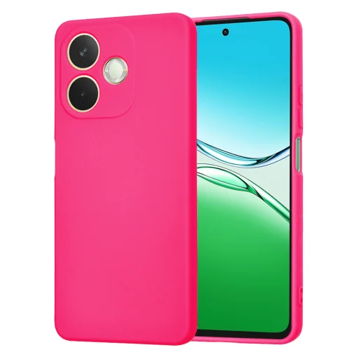  Techsuit - SoftFlex - Oppo A5 Pro 4G / A5 Pro 5G - Élénk Rózsaszín tok - 2