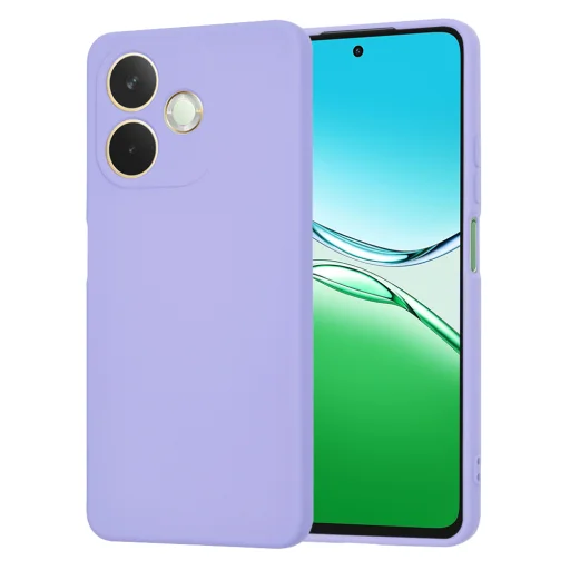  Techsuit - SoftFlex - Oppo A5 Pro 4G / A5 Pro 5G - Világoslila tok - 1