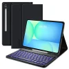 Tech-Protect SC Pen + Keyboard Galaxy Tab S10 FE+ Plus 13.1 X620 / X626B fekete tok thumbnail