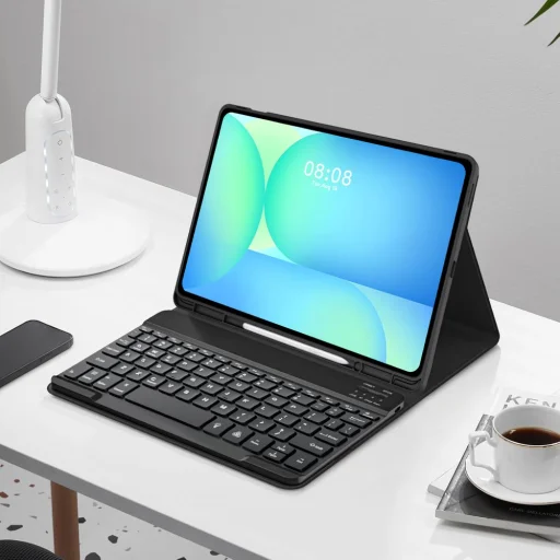 Tech-Protect SC Pen + Keyboard Galaxy Tab S10 FE+ Plus 13.1 X620 / X626B fekete tok - 5