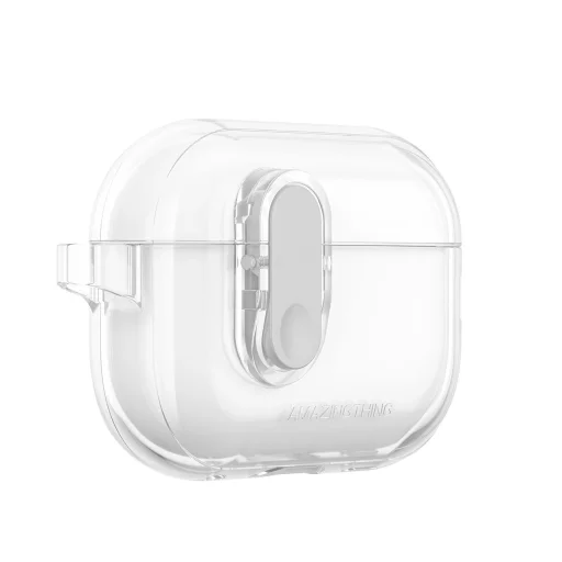 AmazingThing Minimal Case AirPods Pro 2 fliptok - Átlátszó - 2