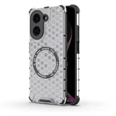  Techsuit - HoneyComb Shield MagSafe - Xiaomi Redmi A5 4G (Regionális) - Fehér tok