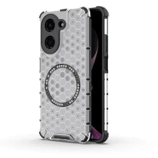  Techsuit - HoneyComb Shield MagSafe - Xiaomi Redmi A5 4G (Regionális) - Fehér tok - 1