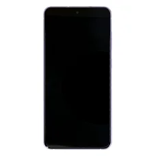 LCD kijelző + Érintőképernyő Samsung SM-G990B Galaxy S21 FE Lila (Szervíz csomag)