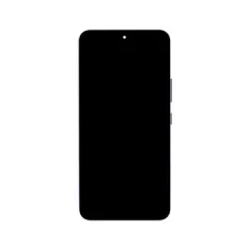 LCD kijelző + Érintőképernyő egység + Előlapi fedél Samsung S901B Galaxy S22 Phantom Black,