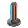 iPega SW2052 Töltőállomás RGB világítással JoyCon Kontrollerekhez Nintendo Switch 2 fekete thumbnail