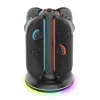 iPega SW2052 Töltőállomás RGB világítással JoyCon Kontrollerekhez Nintendo Switch 2 fekete thumbnail