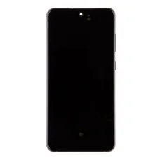 LCD kijelző + Érintőegység Samsung SM-G990B Galaxy S21 FE Grafit (Service Pack)